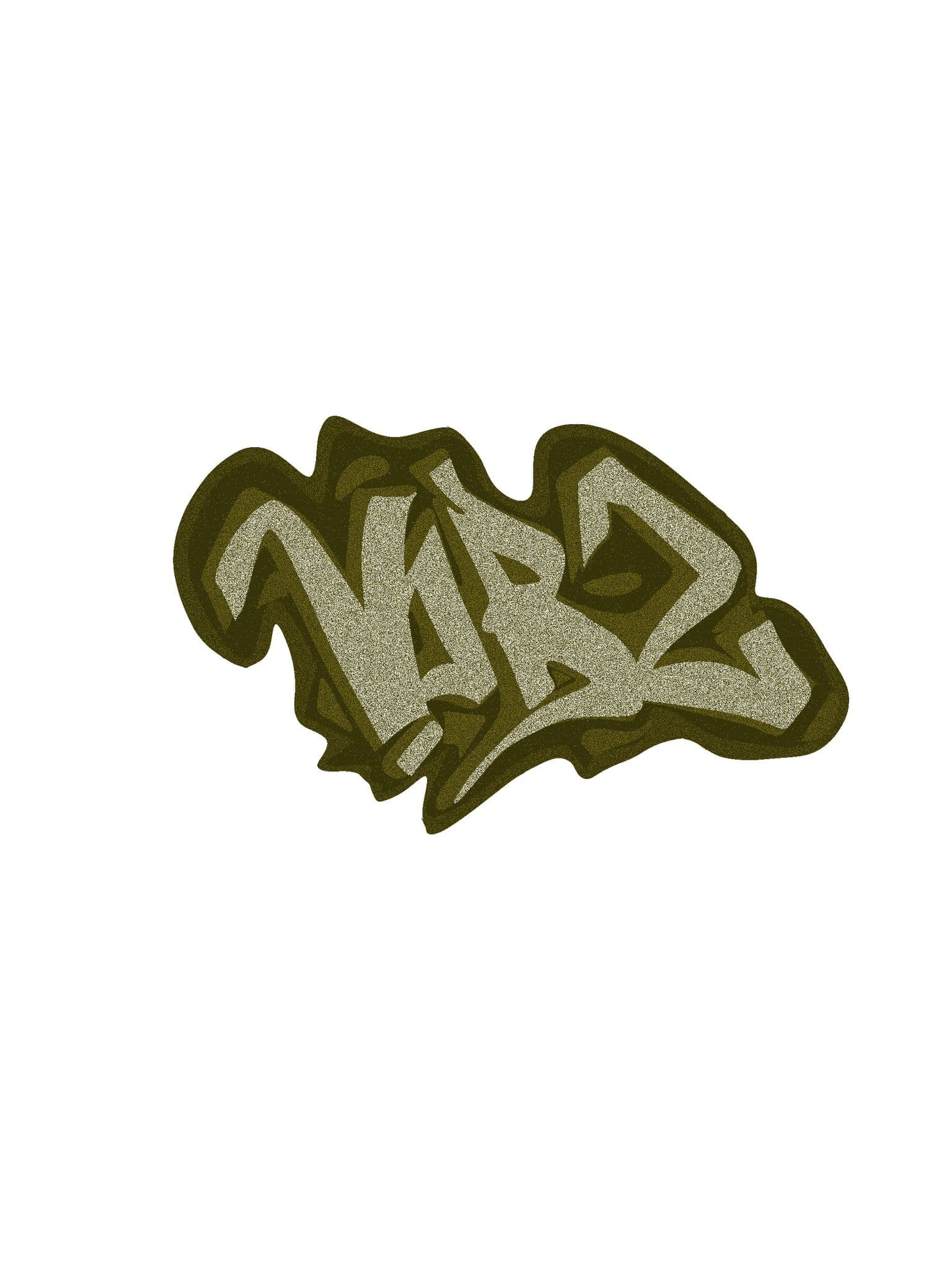 Tag VIBZ, coloris olive