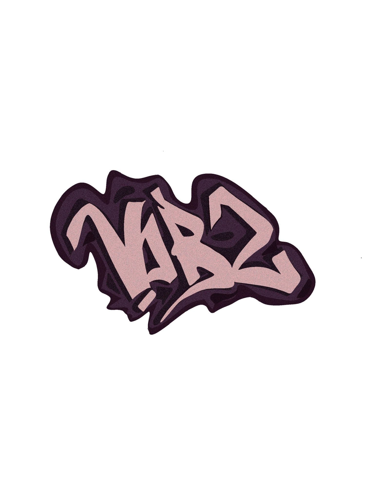 Tag VIBZ, coloris violet