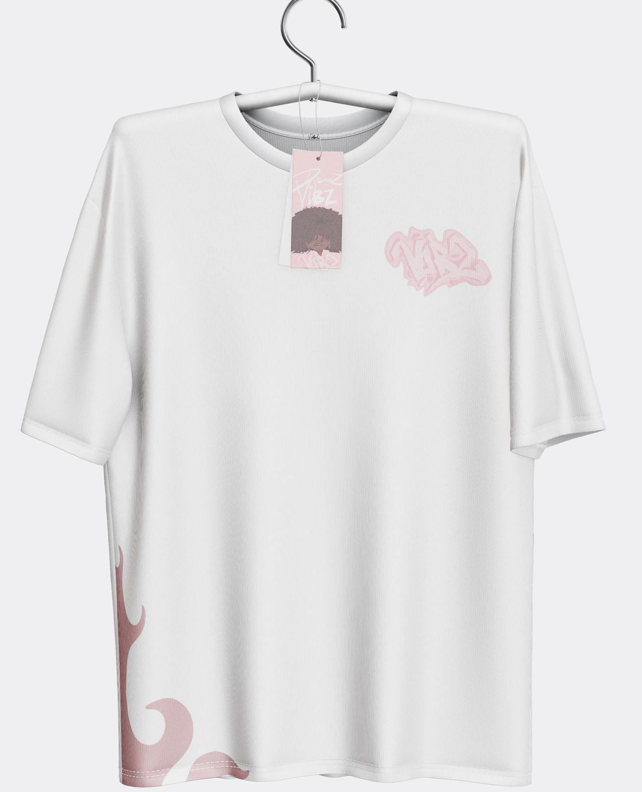 T-SHIRT BLANC vibzz flow